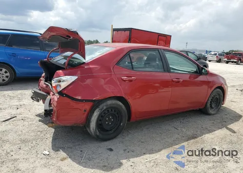 2015 Toyota Corolla L from USA, damaged, VIN 2T1BURHEXFC341163